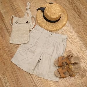 Liz Claiborne Khaki Shorts